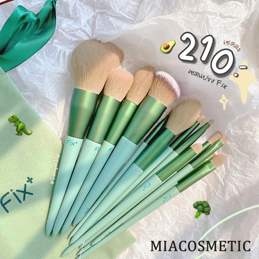 [HCM]Bộ Cọ Trang Điểm Fix Cọ Trang Điểm Nội Địa Trung Siêu Mềm Mịn Hót Nhất 2020- Tenshi cosmetics
