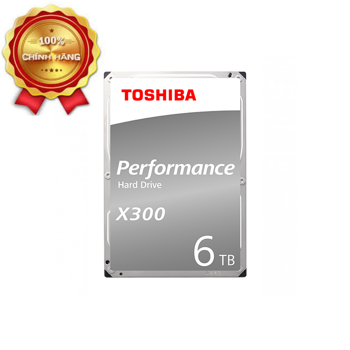 Ổ cứng hdd toshiba x300 6tb 3.5 inch sata3 6gb/s 7200rpm cache 256mb