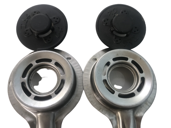 Combo trọn bộ điếu hộp inox 304 + Đầu Đốt , đồng thau nguyên Chất nặng đến 240g siêu bền ( Tặng thêm PAS + Vít vặn)