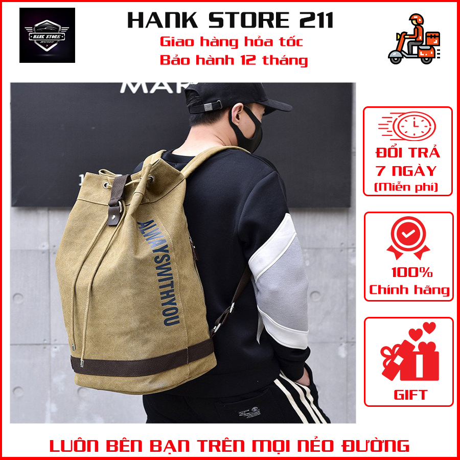 Balo du lịch đi học nam nữ đẹp chất lượng thời trang hank store bl319