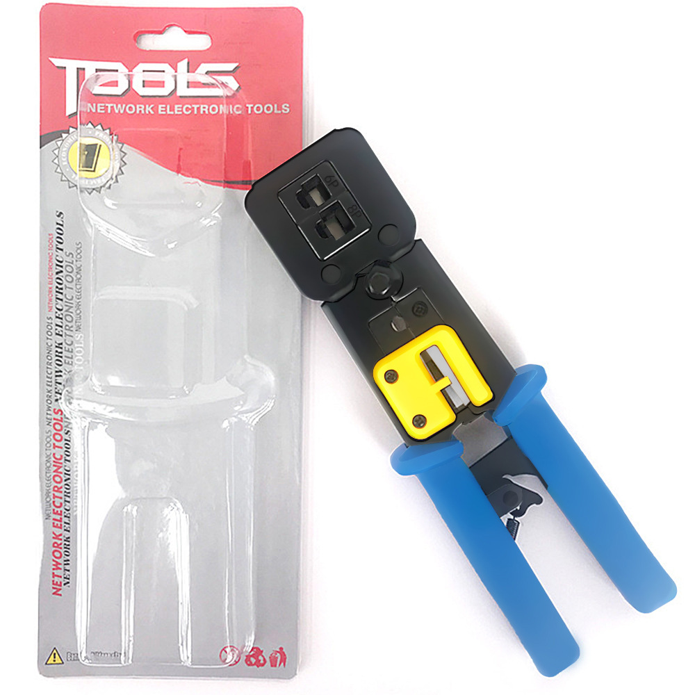 Kềm bấm mạng gego - bấm đầu hạt mạng rj45 và rj11 - tay cầm cao su chống trơn trượt – hàng chính hãng