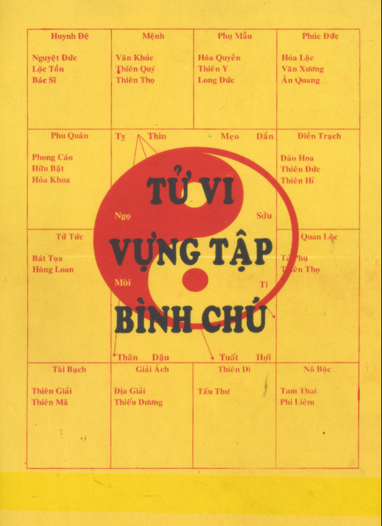 Sách Tử Vi Vựng Tập Bình Chú