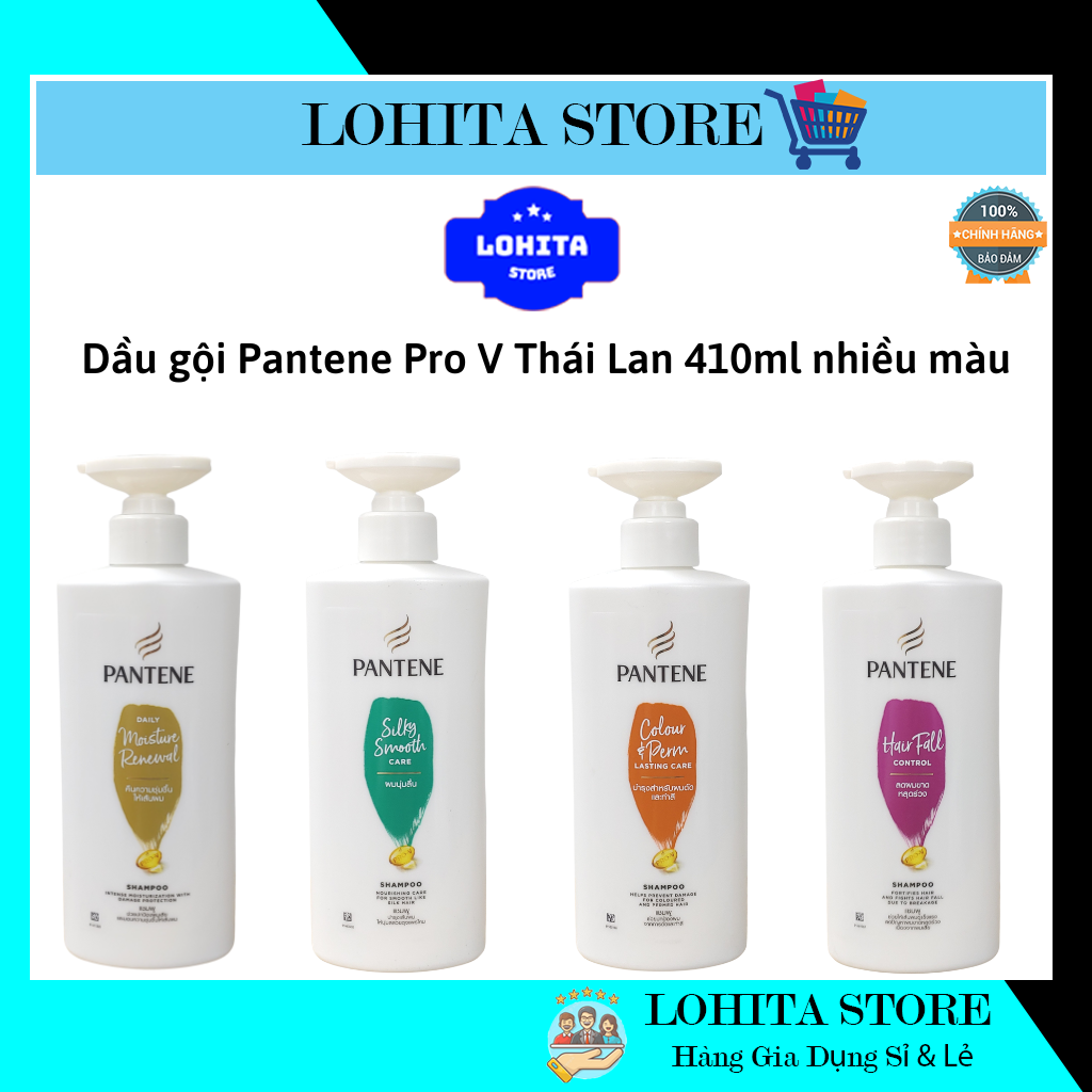 Dầu gội pantene thái pro-v 410ml chính hãng - lohita martt