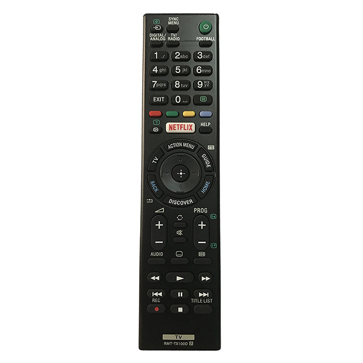Remote tivi sony, Điều khiển dành cho tivi sony Smart Netflix