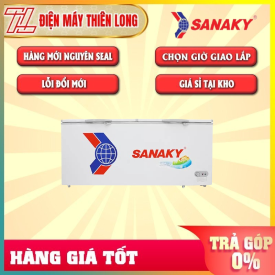 Tủ đông sanaky 860 lít vh-8699hy - trả góp 0% - giao toàn quốc