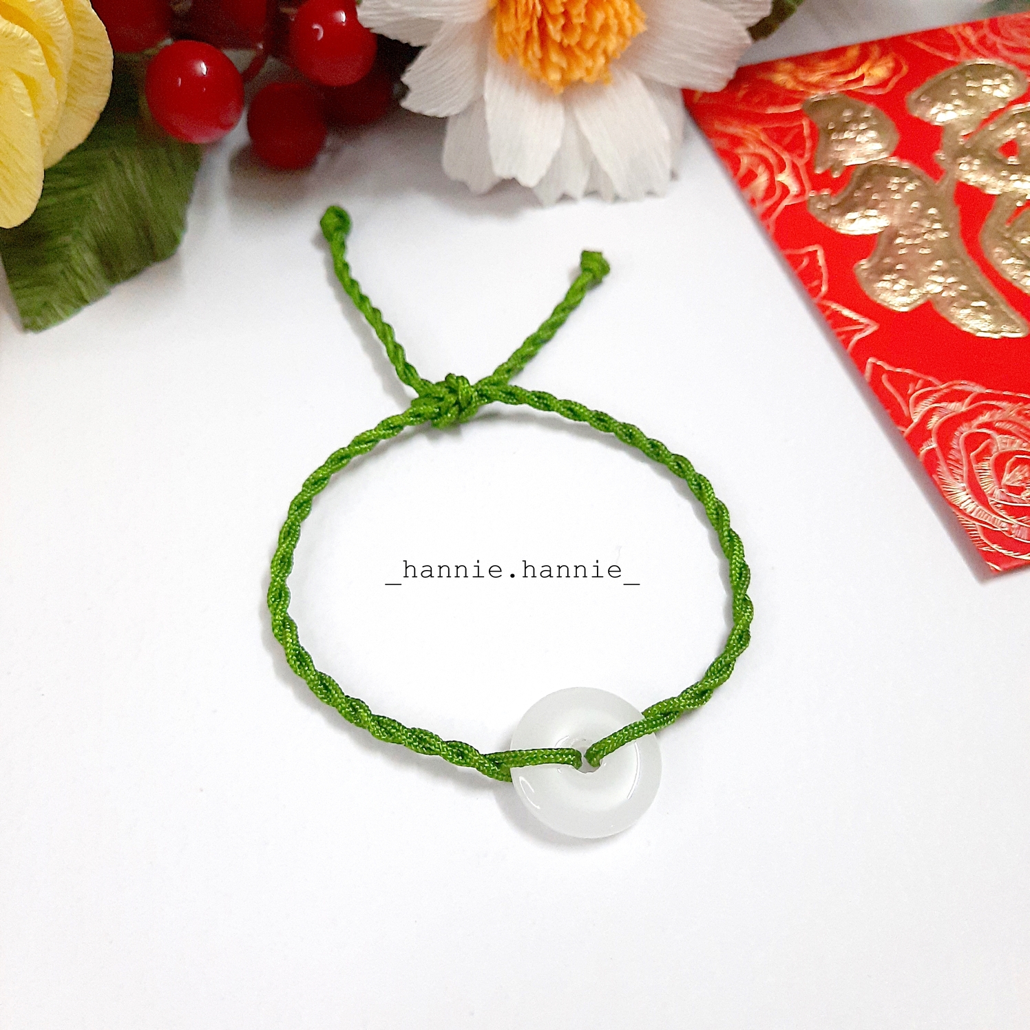 🍀🎰🧧 (Đỏ/Đen/Xanh lá) Vòng tay chỉ đỏ đồng xu dây thắt - Vòng may mắn phong thủy tài vận đeo tay nam nữ handmade