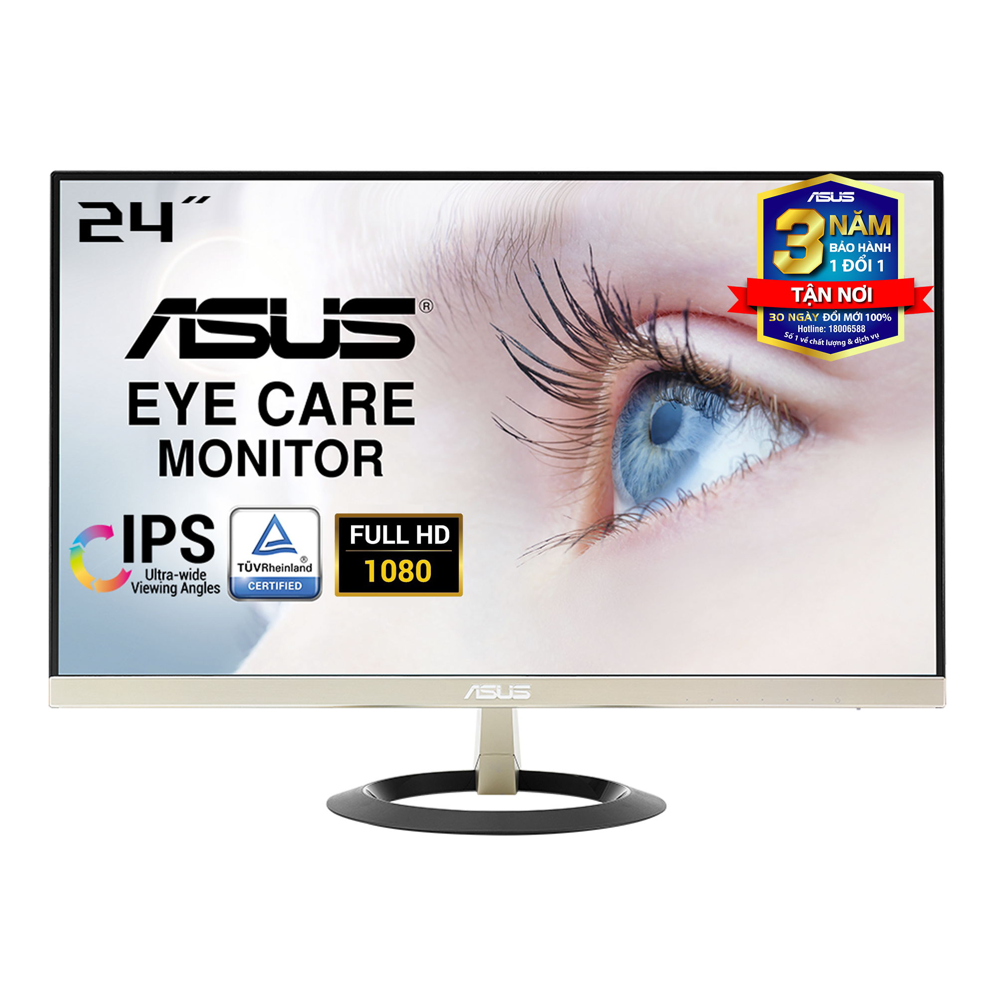 Màn hình siêu mỏng asus vz249h 24" ips full hd bảo vệ mắt