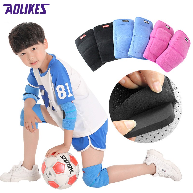 Bó gối trẻ em, băng bảo vệ đầu gối chính hãng Aolikes 7115 cao cấp, chính hãng