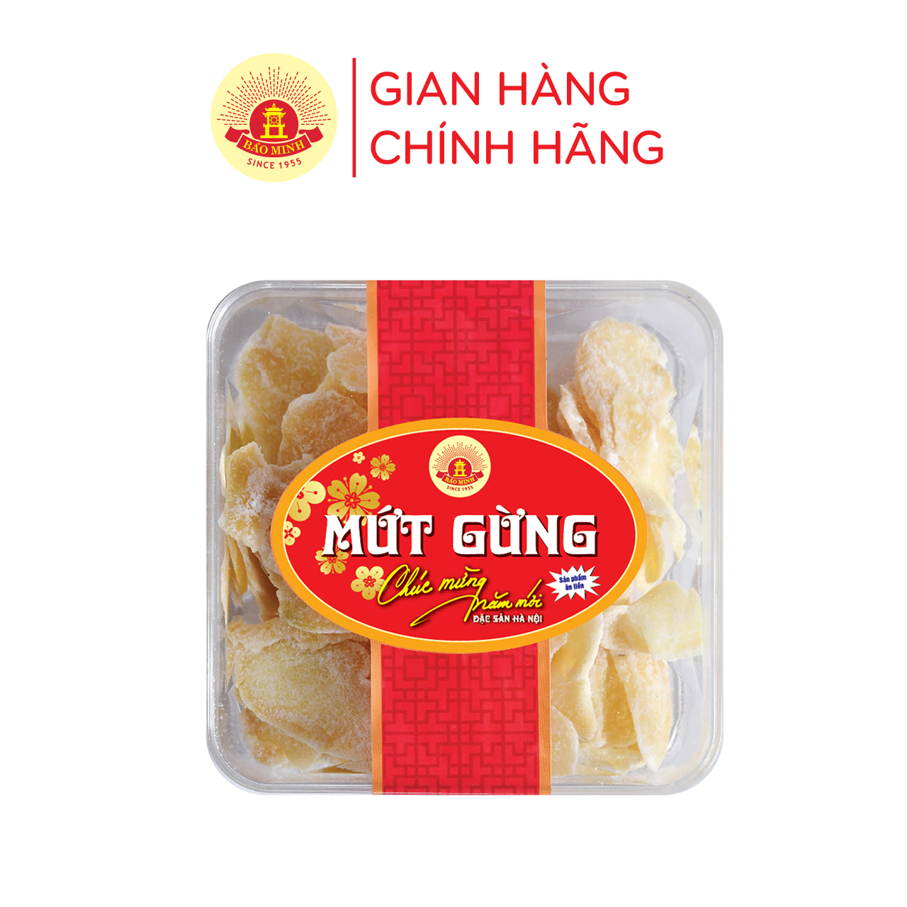 Mứt Gừng Bảo Minh hộp 180g