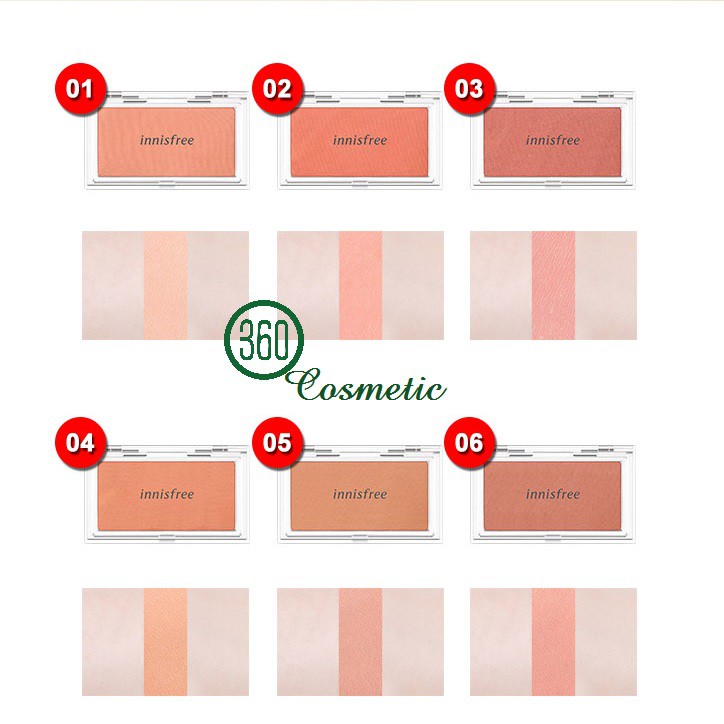 Phấn má hồng mỏng nhẹ Innisfree My Blusher 3.5g, chất lượng đảm bảo an toàn đến sức khỏe người sử dụng, cam kết hàng đúng mô tả