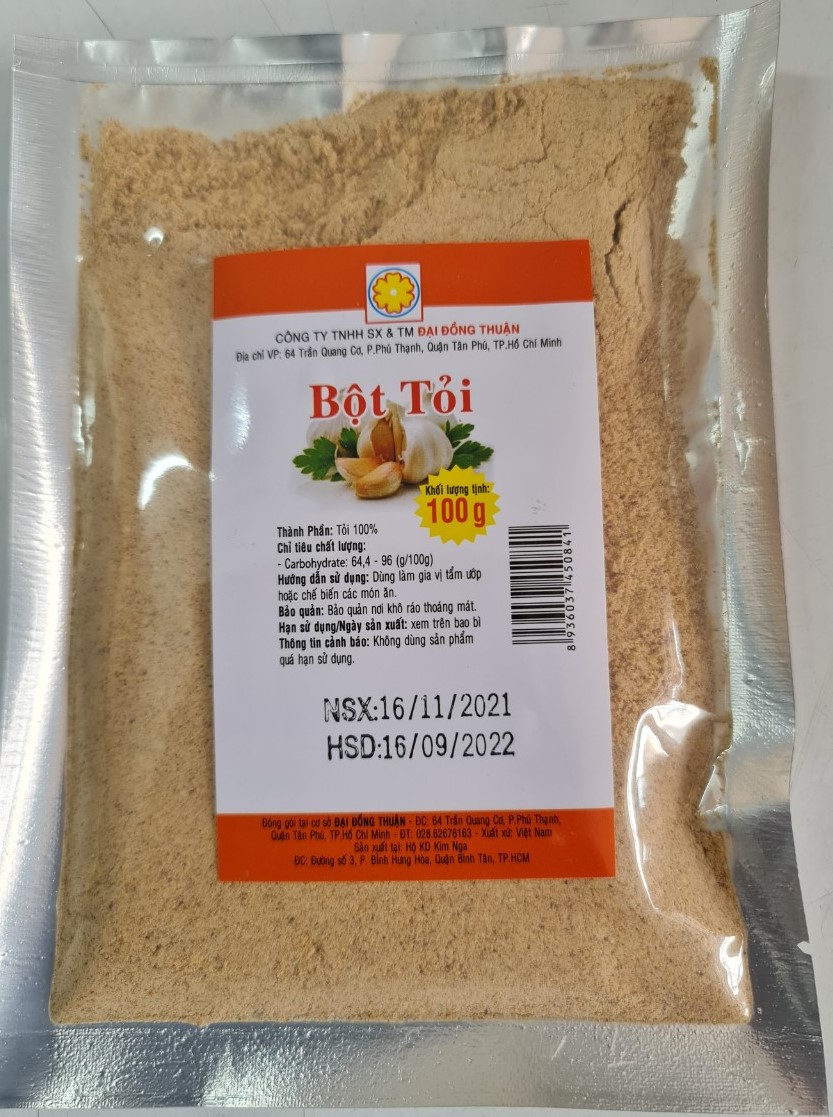 Bột tỏi đại đồng thuận garlic powder