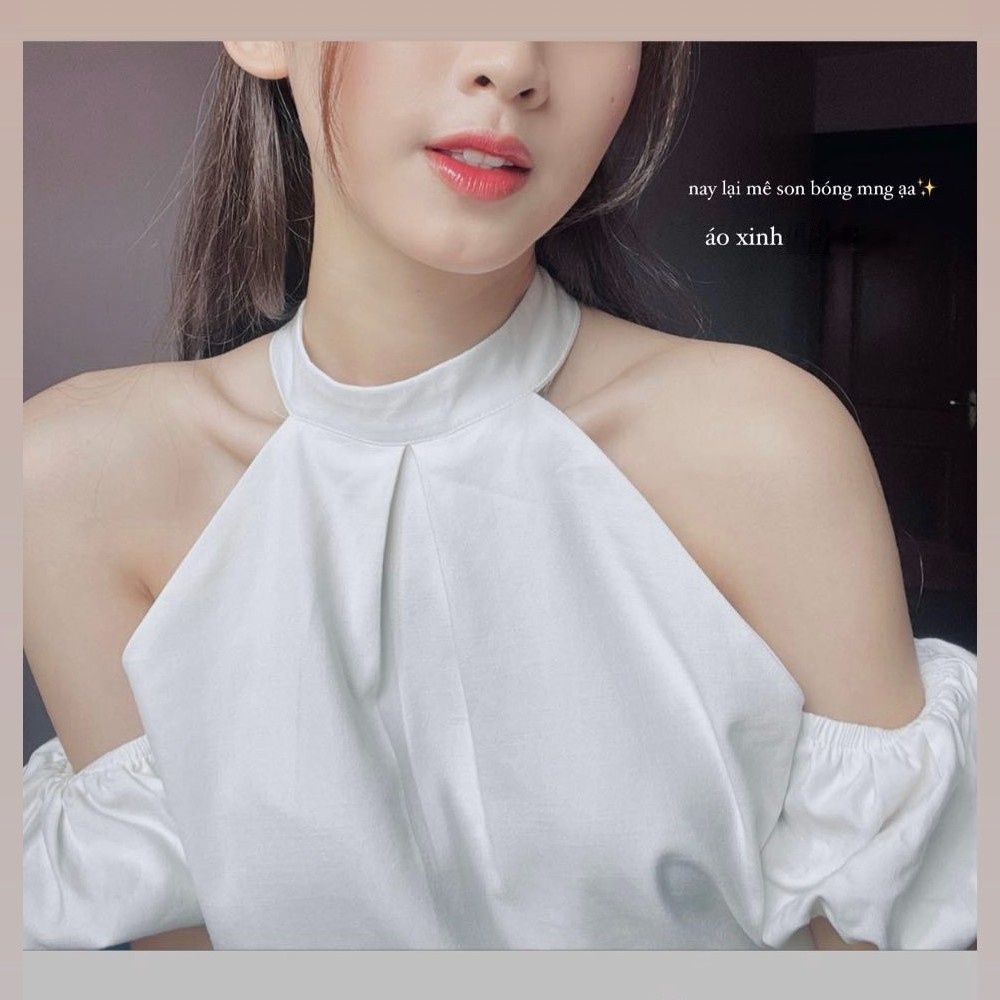 Set tập dài Rae M0de áo yếm thun gân