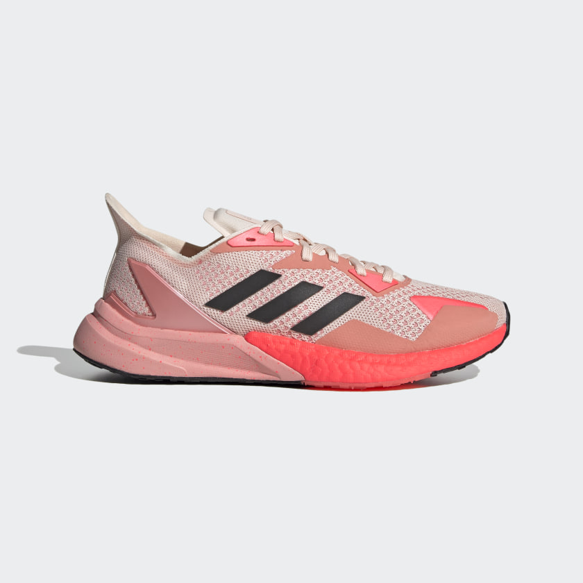 Ảnh thật - giày adidas running x9000l3 shoes women pink eh0048 chính hãng size 5.5 uk