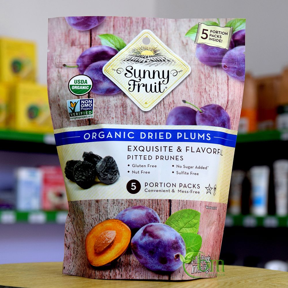 Mận sấy hữu cơ cho mẹ và bé - Sunny Fruit