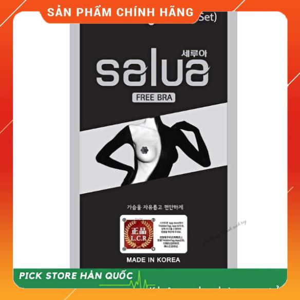 Miếng dán nhũ hoa Salua, Dán ti Hàn Quôc siêu dính, bất chấp mồ hôi pick store Korea đủ bill