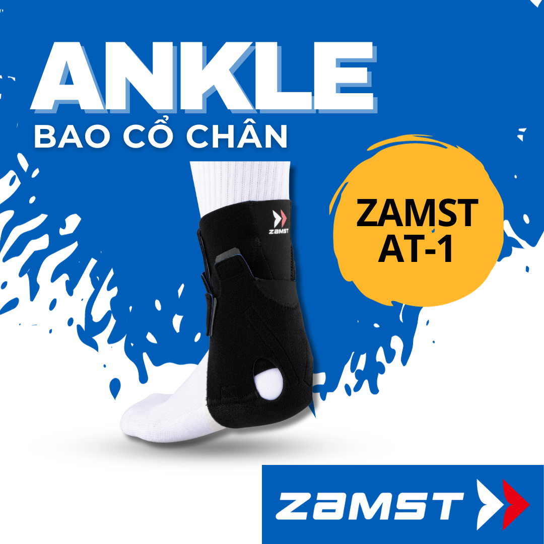 ĐAI HỖ TRỢ BẢO VỆ GÂN GÓT CHÂN ZAMST CHÍNH HÃNG  AT-1