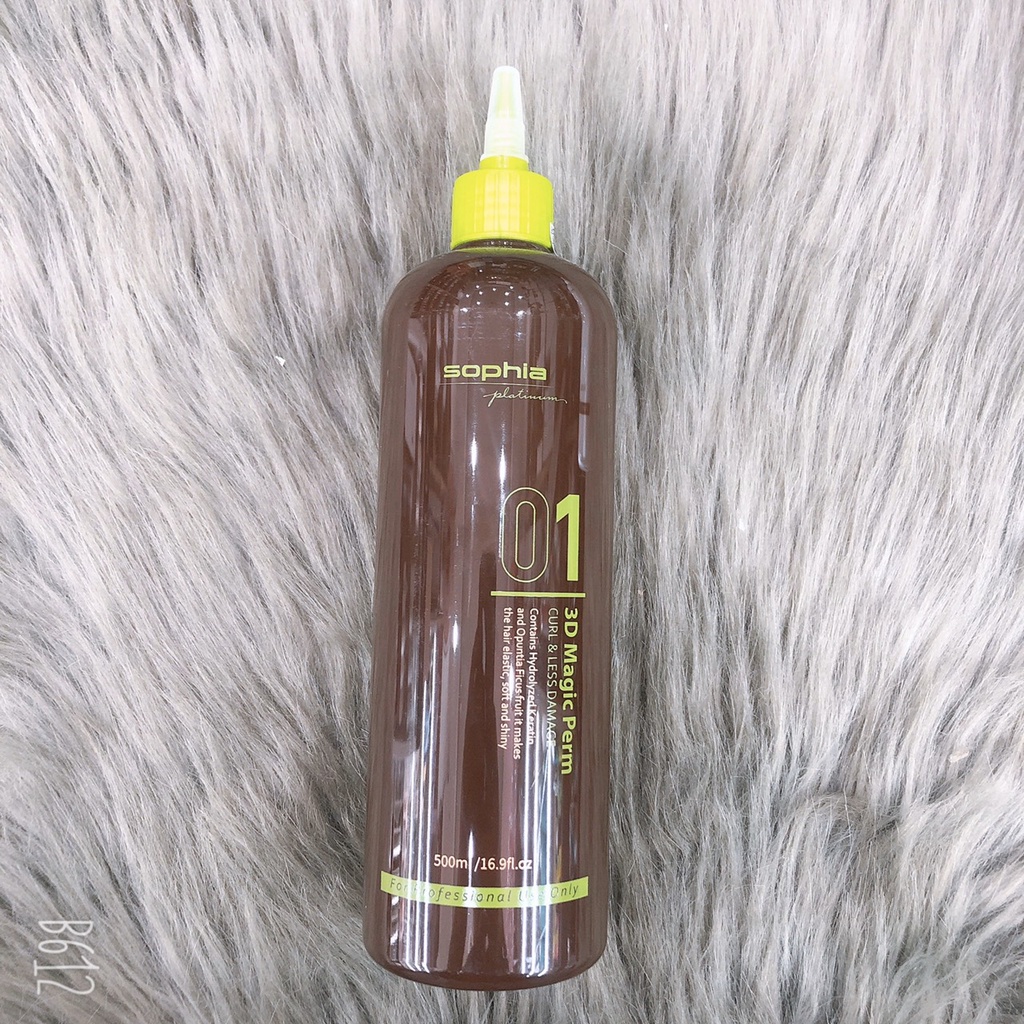 LẺ 1 chai Uốn lạnh đa năng thần kỳ Sophia collagen Multi Perm cho tóc 500ml Hàn Quốc