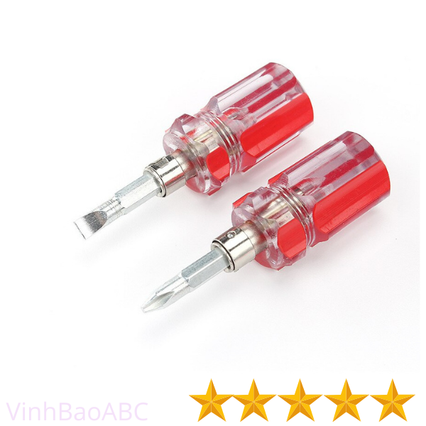 Tuốc Nơ Vít , Tô Vít 2 Đầu Loại Ngắn