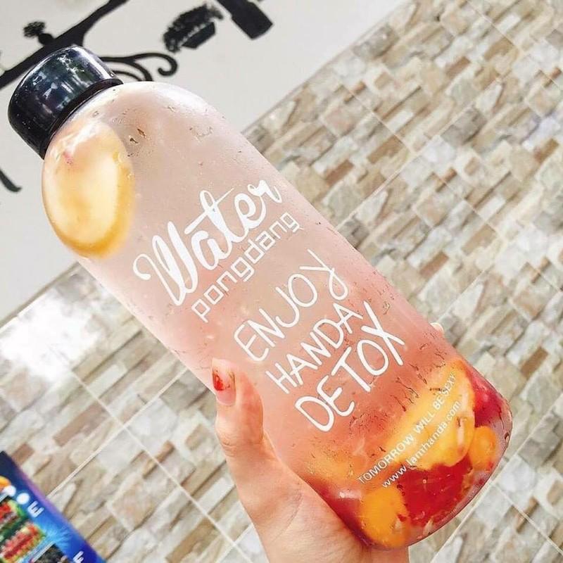 Bình nước Detox Water Pongdang dung tích 1000 ml tiện lợi