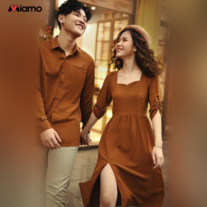 Đồ đồ nam nữ couple cổ điển thời trang Miamo NB32 (Kèm ảnh thật)
