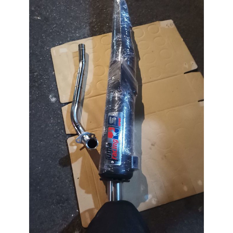 Pô uma 1 :1 exciter 135 5 số móc sẵn đuôi inox
