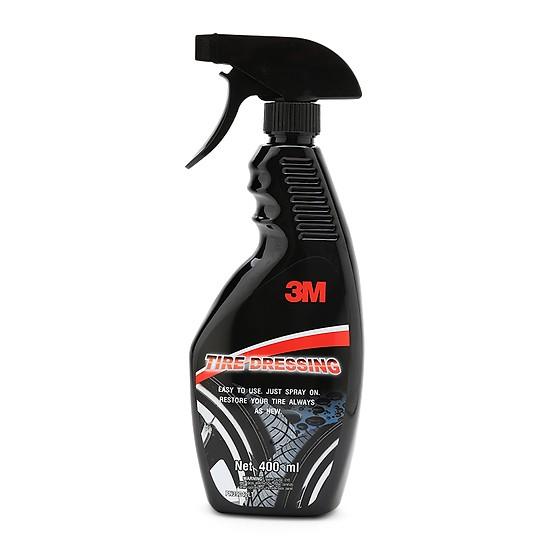 Chai xịt chăm sóc lốp phục hồi cao su - 3M Tire Dressing 400ml