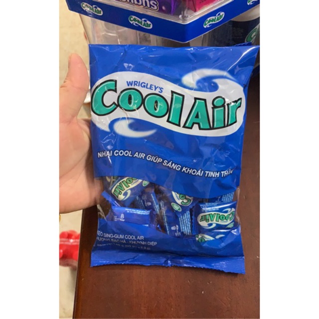 Kẹo sing gum cool air hương bạc hà túi 50 viên