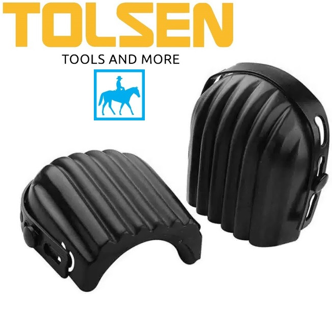 Bộ 2 miếng nhựa muốt mềm bảo vệ đầu gối 120mm x 120mm knee pads tolsen 45106