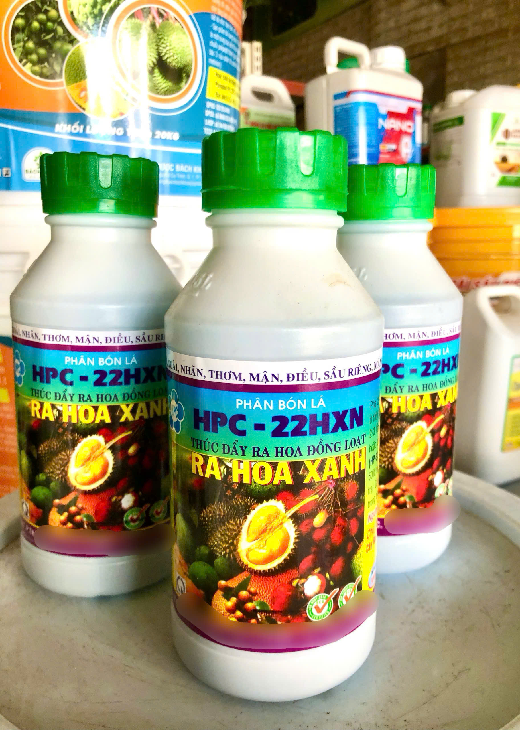 Phân bón lá HPC-22HXN (HTC-Đại Ngàn) Ra hoa xanh 500ml Phân Bón