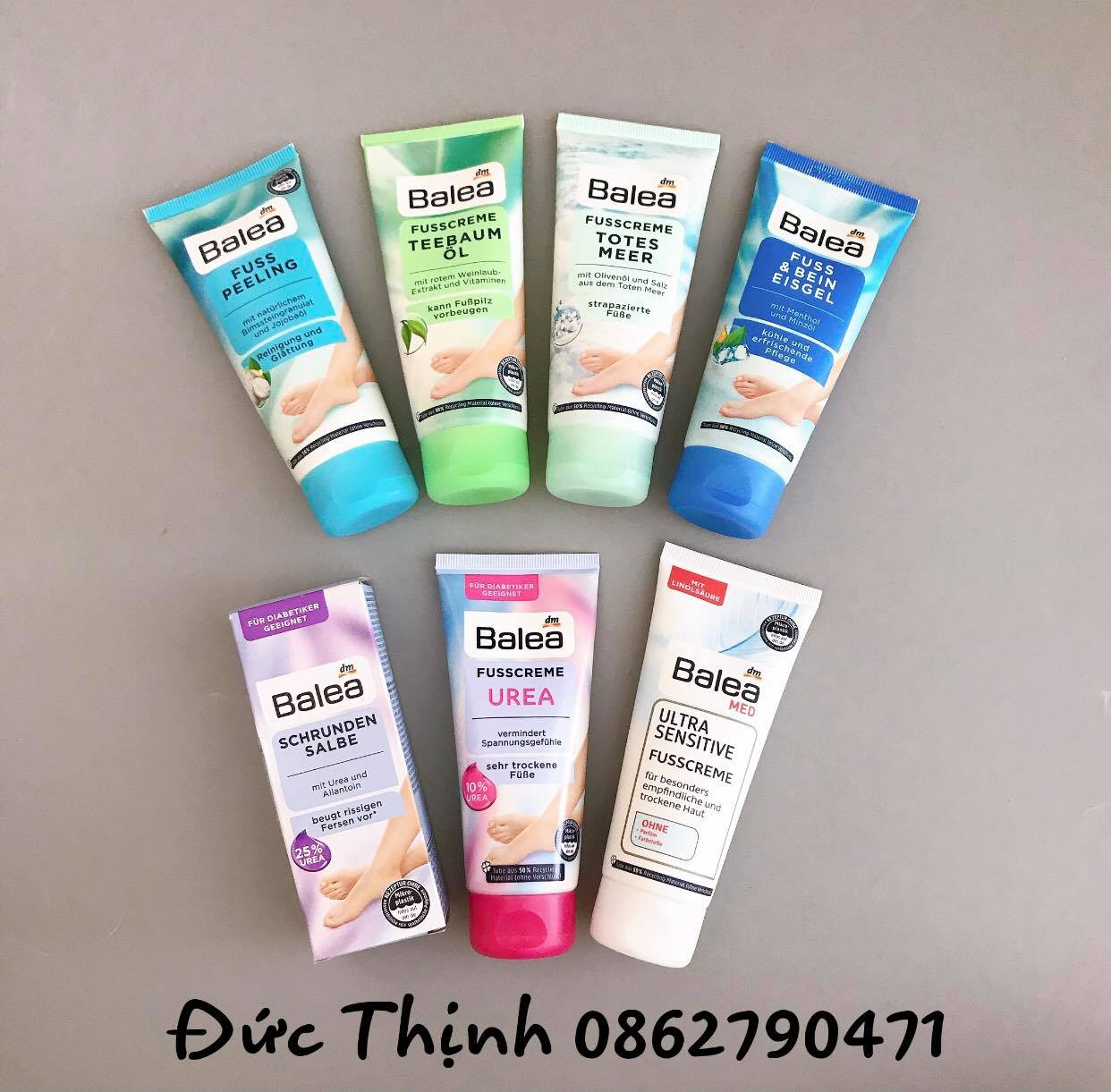 Kem Dưỡng Da Chân Balea 100ml Nội Địa Đức
