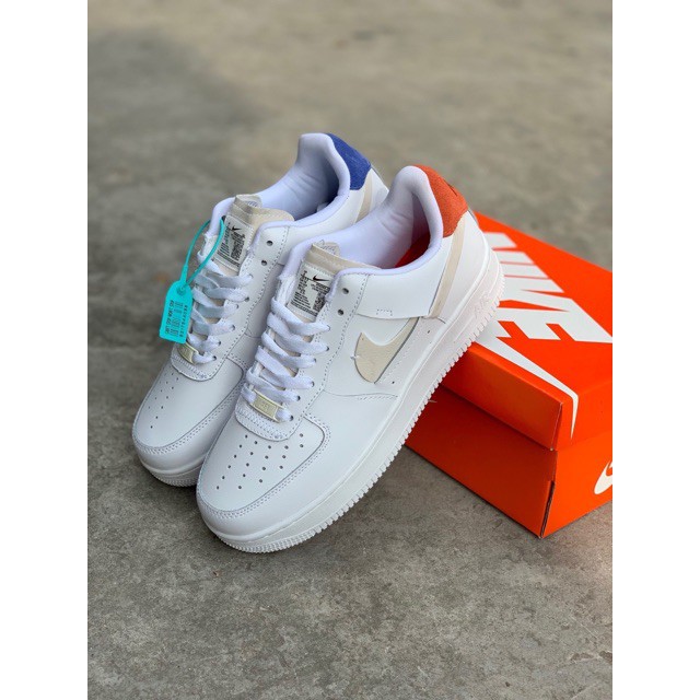 Giầy Foce Trắng Gót Hai Màu 11