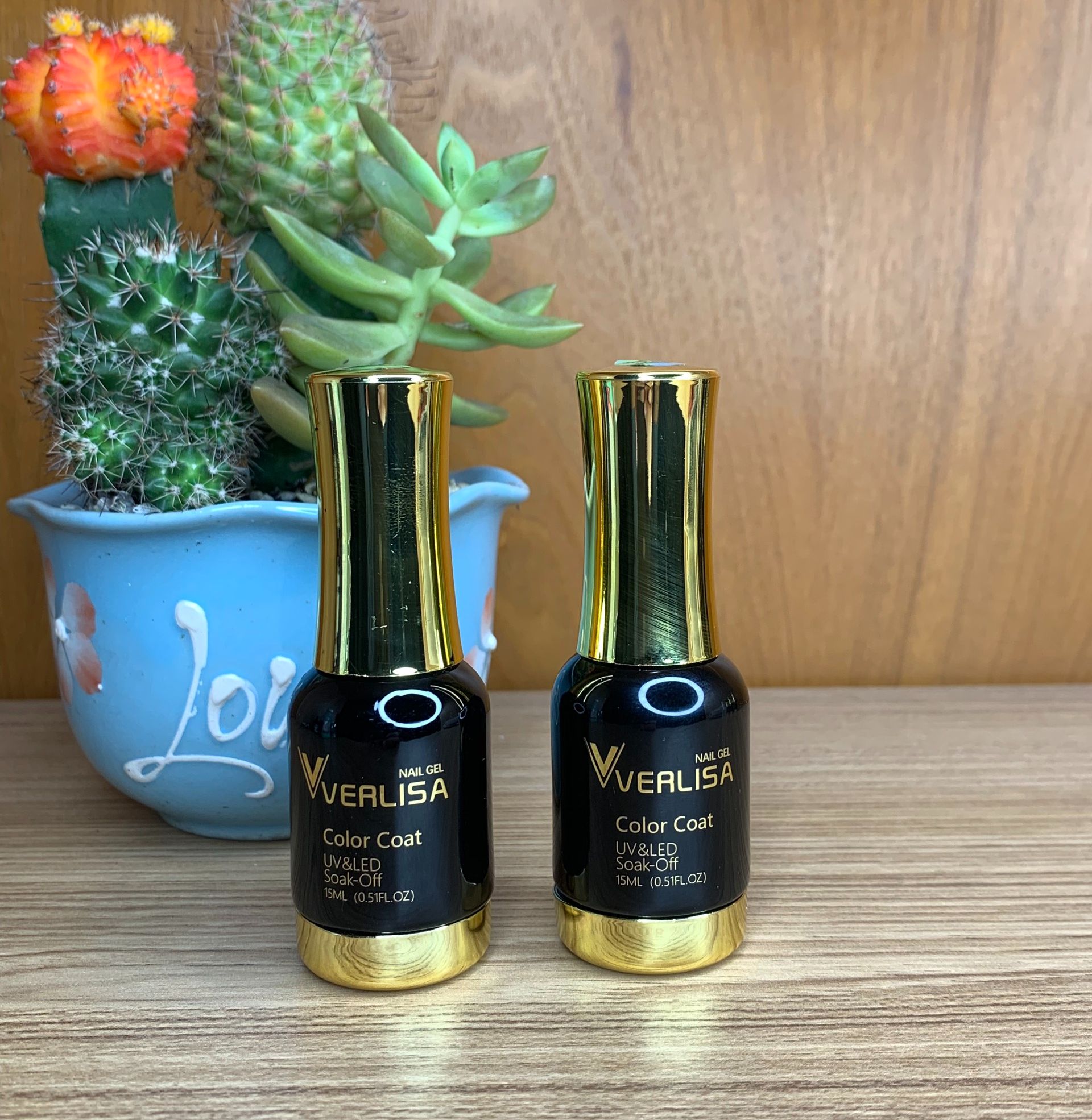 Cặp Base Top Verlisa Siêu Bóng Siêu Bền 15ml x 2 chai. Hàng Thổ Nhĩ Kỳ