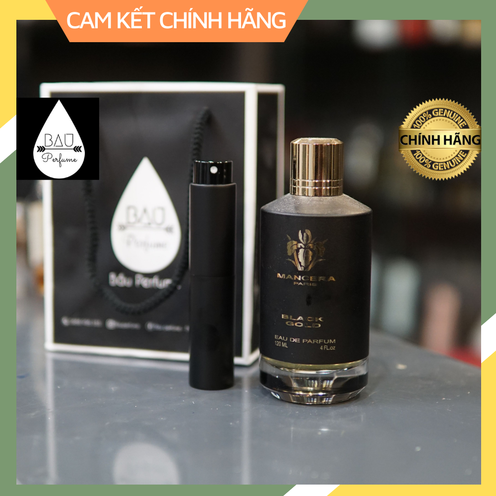 Nước hoa Mancera Black Gold Eau de Parfum _ 10m-20ml-30ml / chuẩn chính hãng