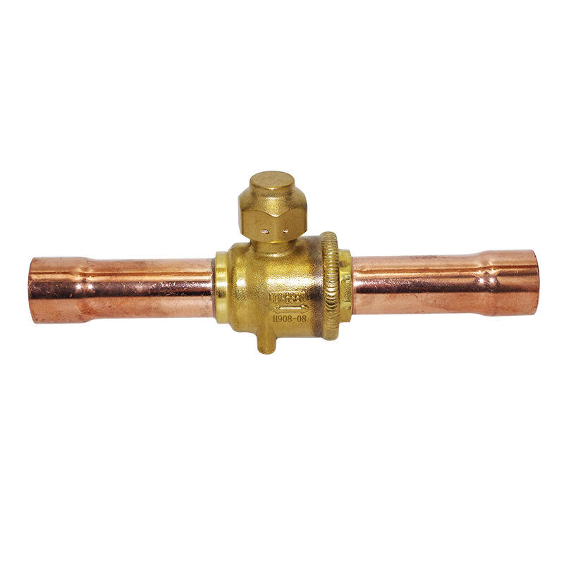 Van chặn gas bi đồng hengsen phi 35