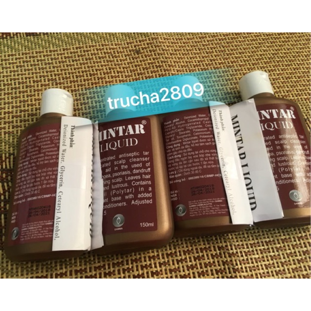 Dầu gội Mintar Liquid giảm gàu