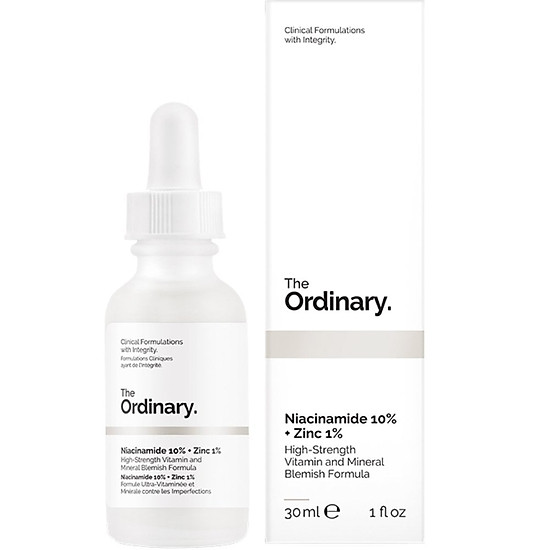 The Ordinary - Serum Niacinamide 10% + Zinc 1% - Tinh Chất Cho Da Mụn 30ml