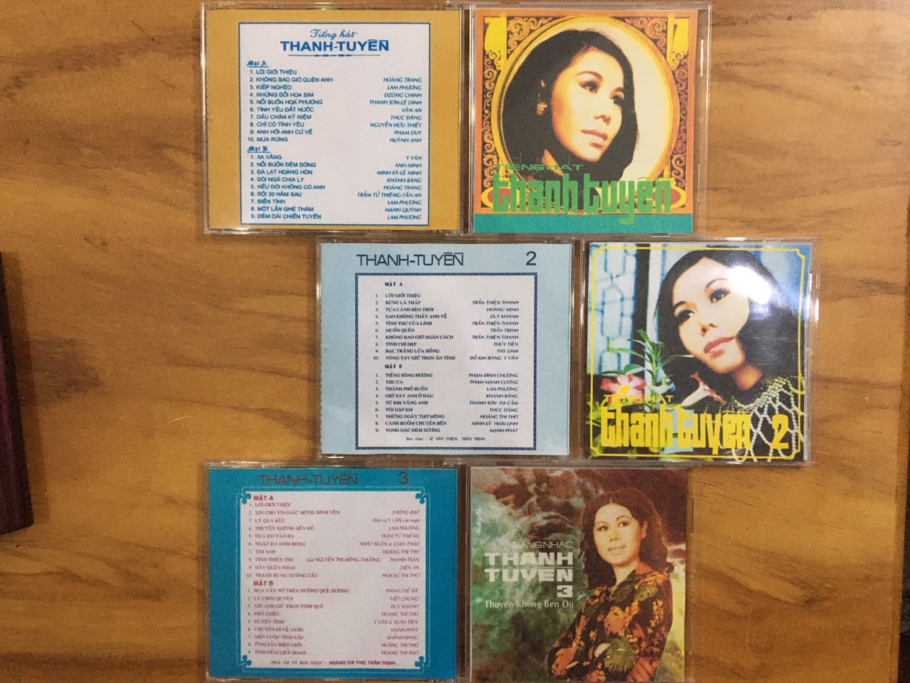 [MDCD] Nhạc Trước 1975 - Bộ 6 Đĩa CD Thanh Tuyền 1 2 3