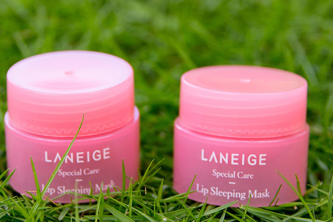 Mặt nạ ngủ ủ môi Laneige cấp ẩm làm mềm môi giúp giảm thâm môi 3g