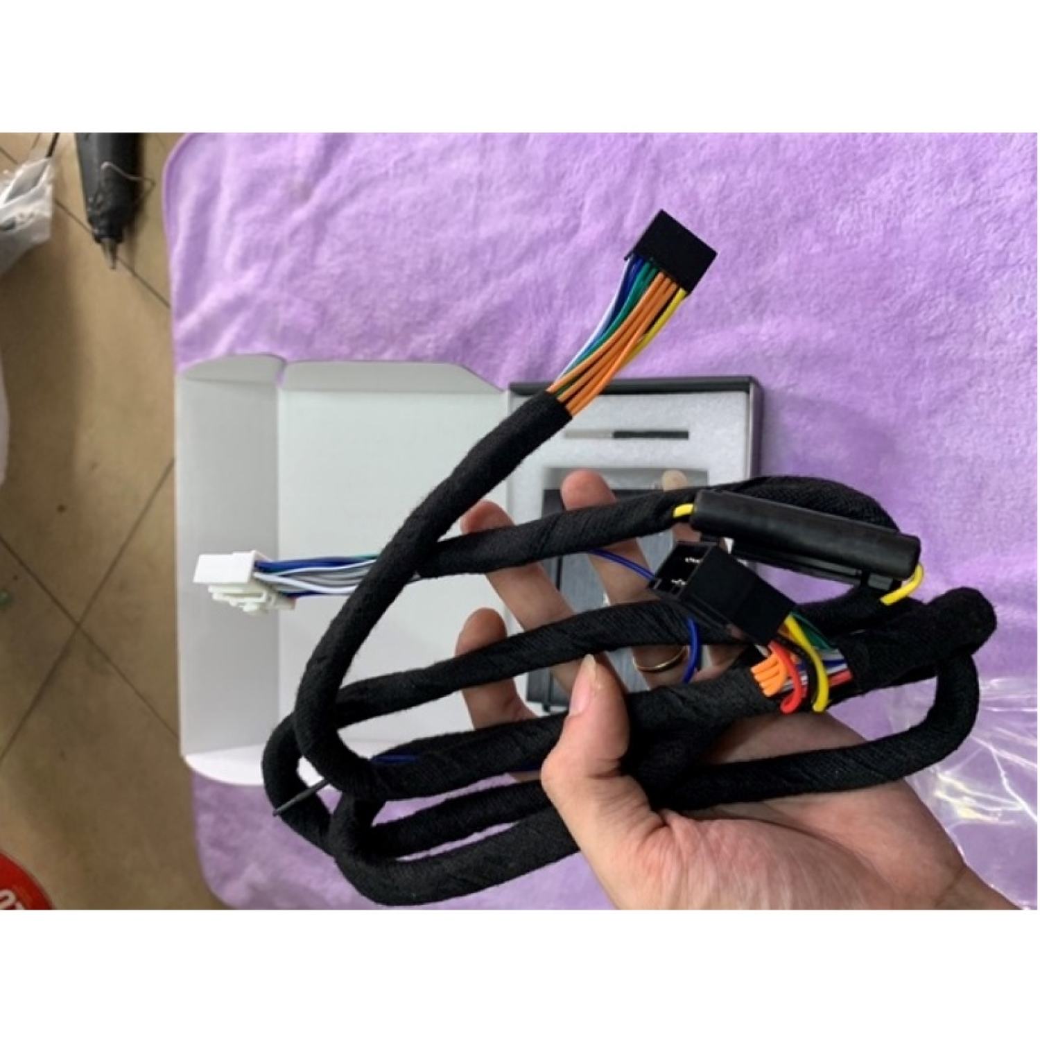 Dây Amply / dây DSP ô tô cắm đầu zin hoặc đầu Android Hàng chuẩn)