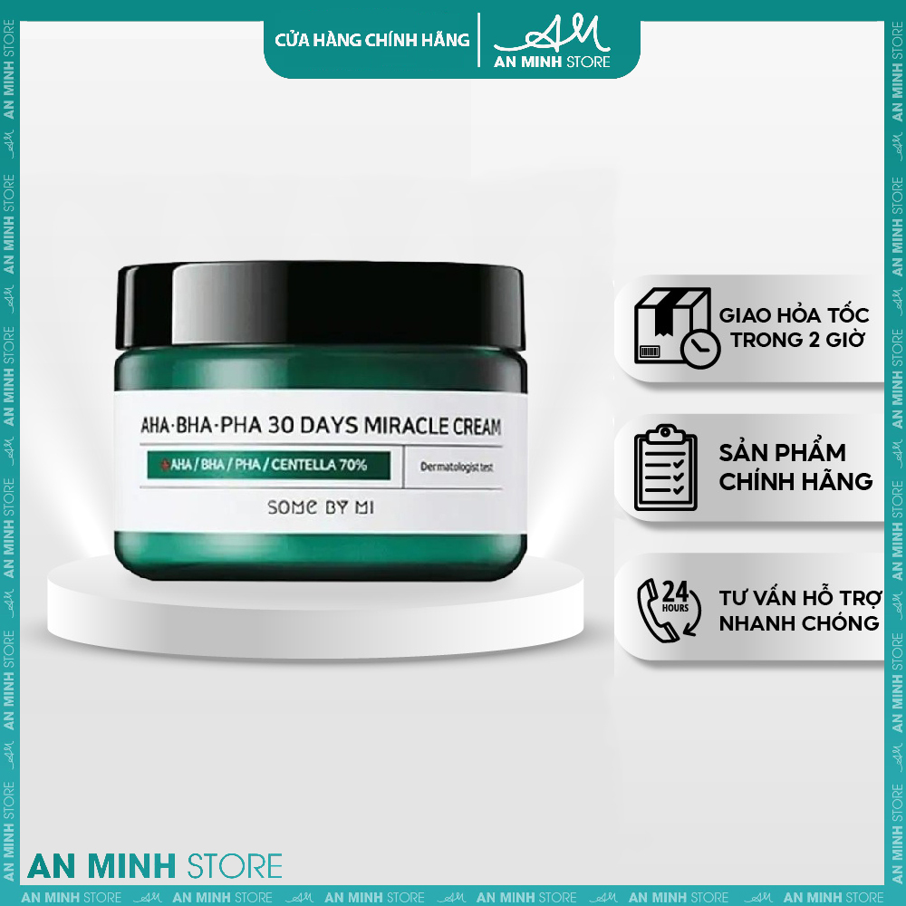 Kem dưỡng giảm mụn some by mi ahabhapha 30 days miracle cream
