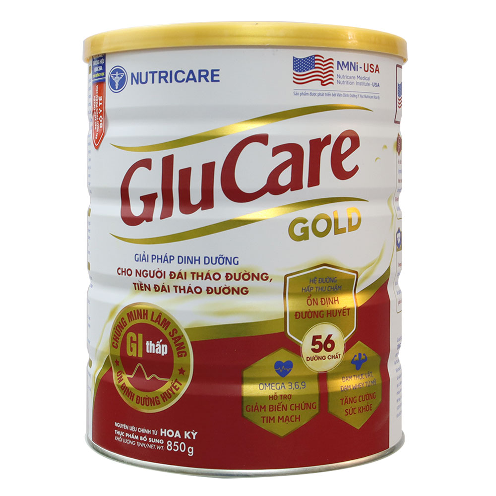 Sữa bột glucare gold 850g