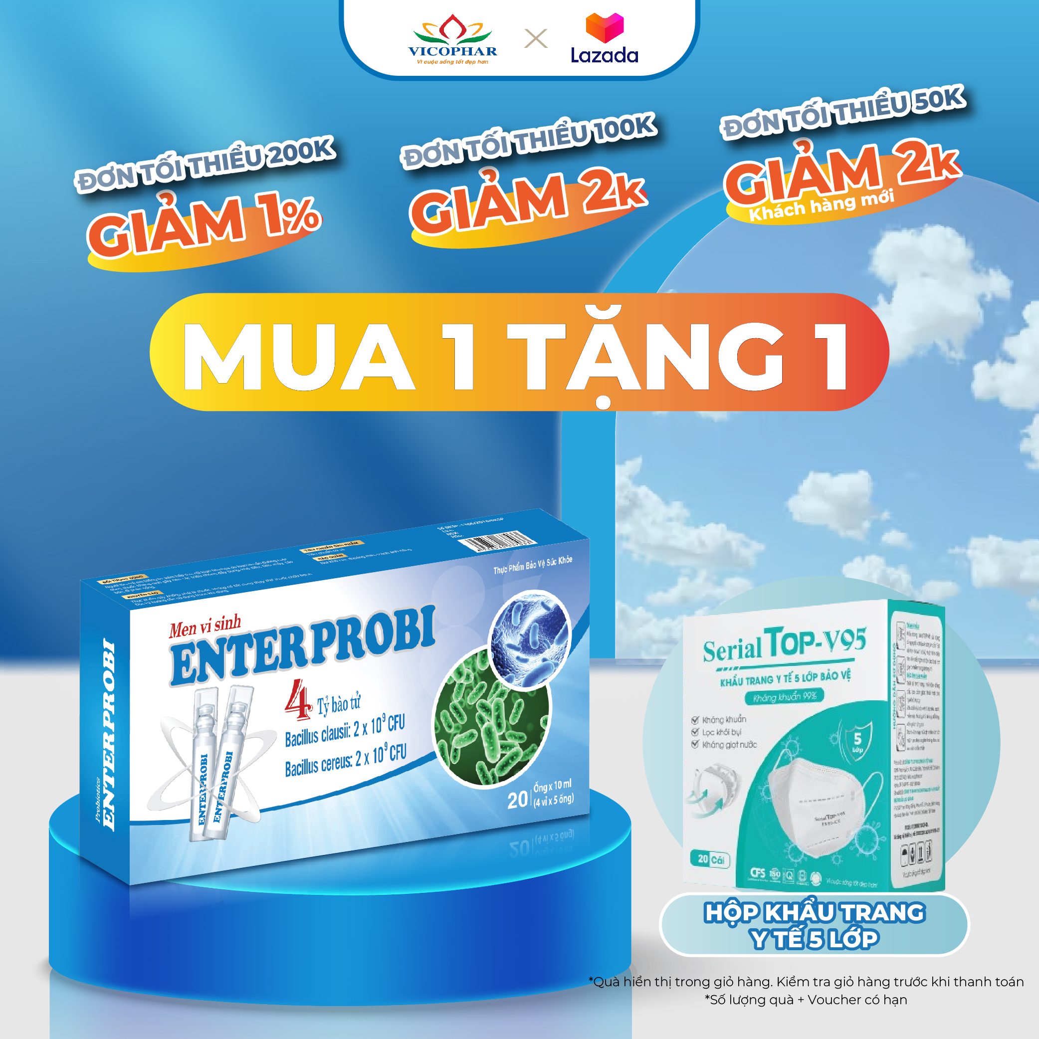 CHÍNH HÃNG Sản Phẩm Hỗ Trợ Cải Thiện Triệu Chứng Rối Loạn Tiêu Hóa Enterprobi .hộp 20 ống men