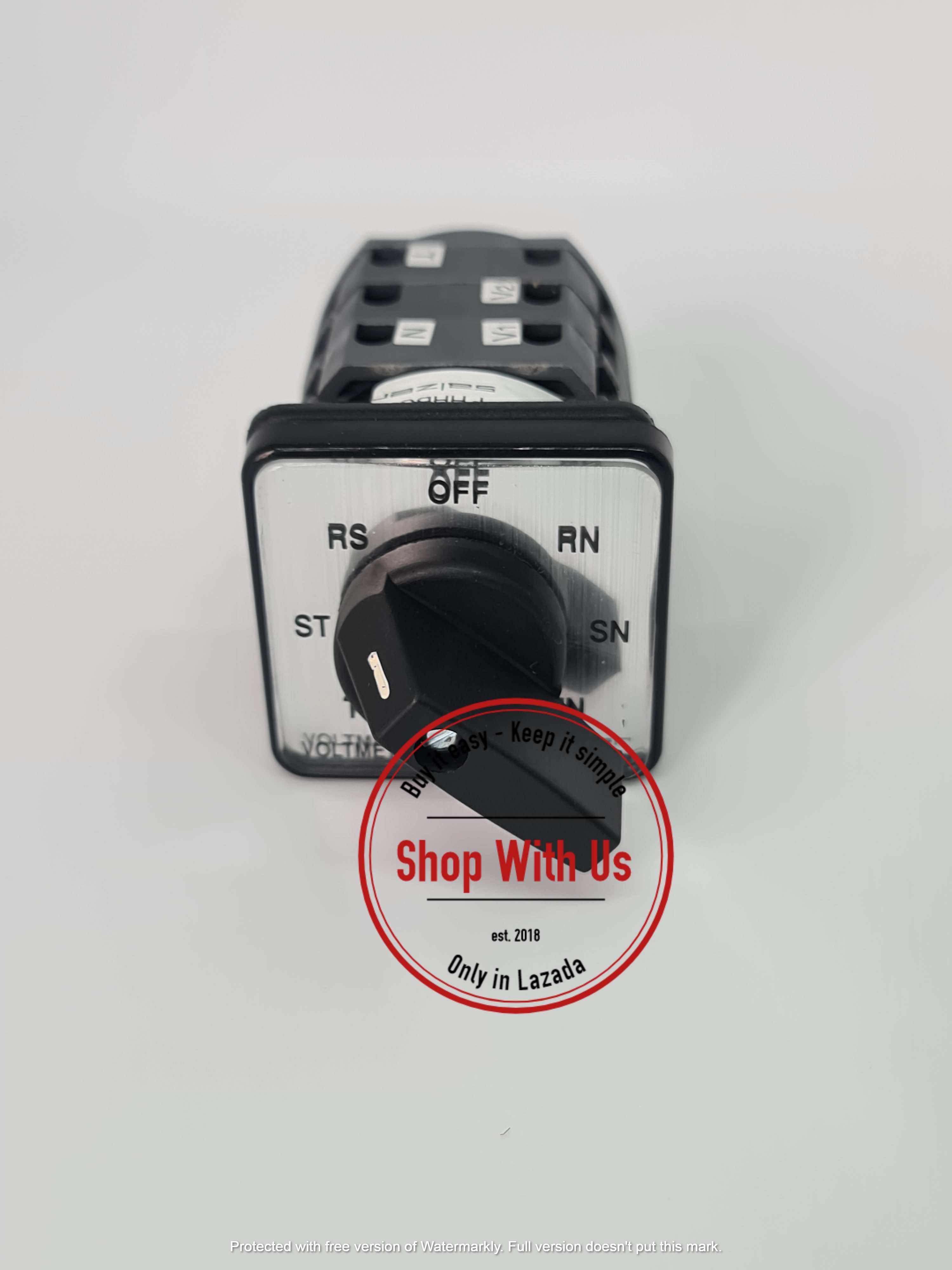 Chuyển mạch Vôn - Công tắc xoay Vôn TP16 61313 - Chuyển mạch 7 vị trí Ấn Độ - Chuyển mạch volt Salzer - chuyển mạch Salzer