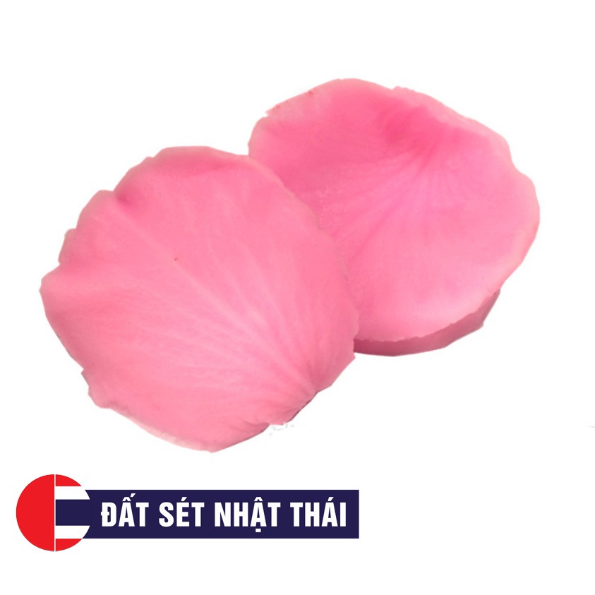 Gân ép hoa hồng đất sét, hoa đường nhật bản - dụng cụ nguyên liệu làm hoa đất sét, xôi hoa đậu, hoa đường