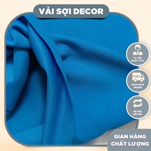 Vải phông nền màu xanh dương