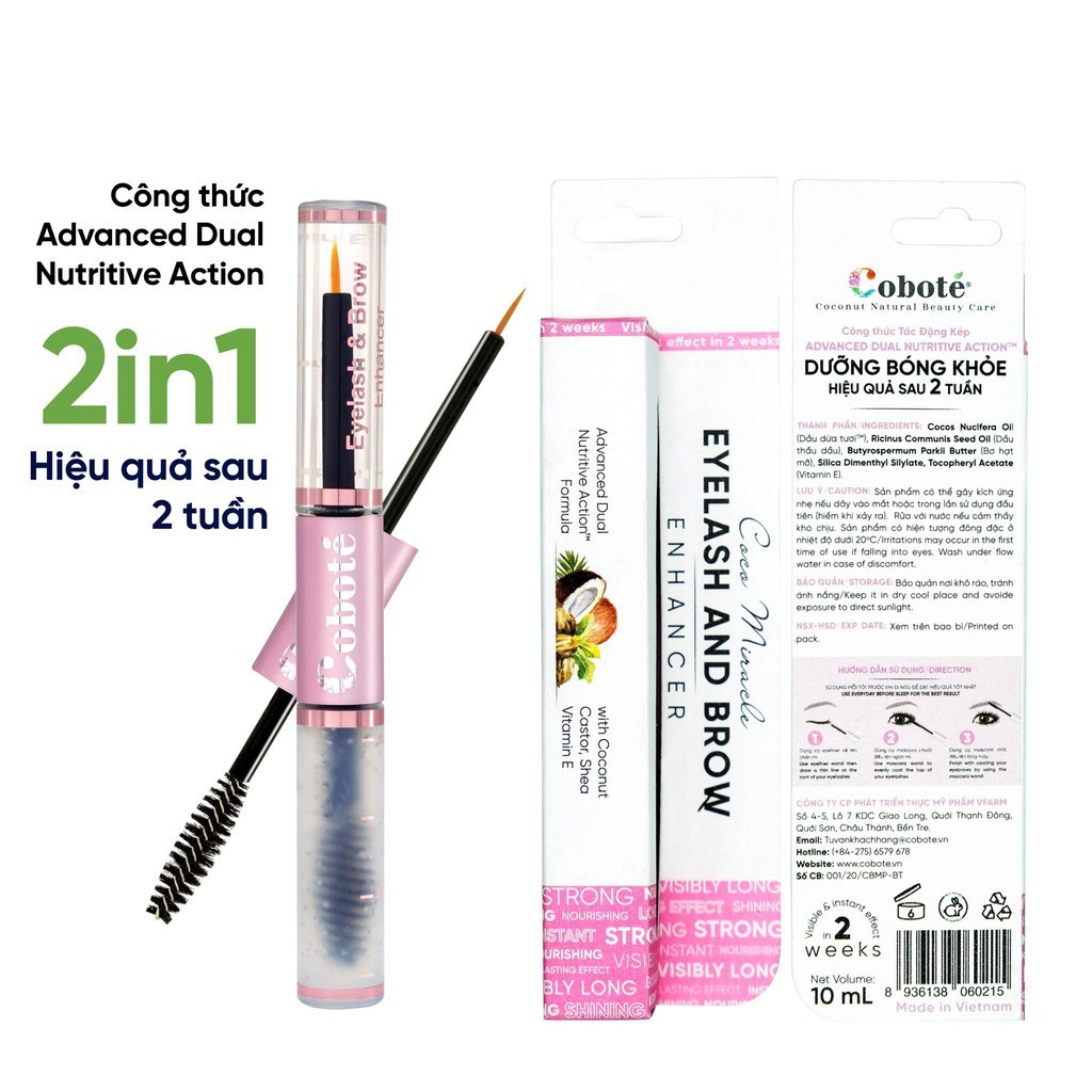Serum dưỡng mi & mày Coboté