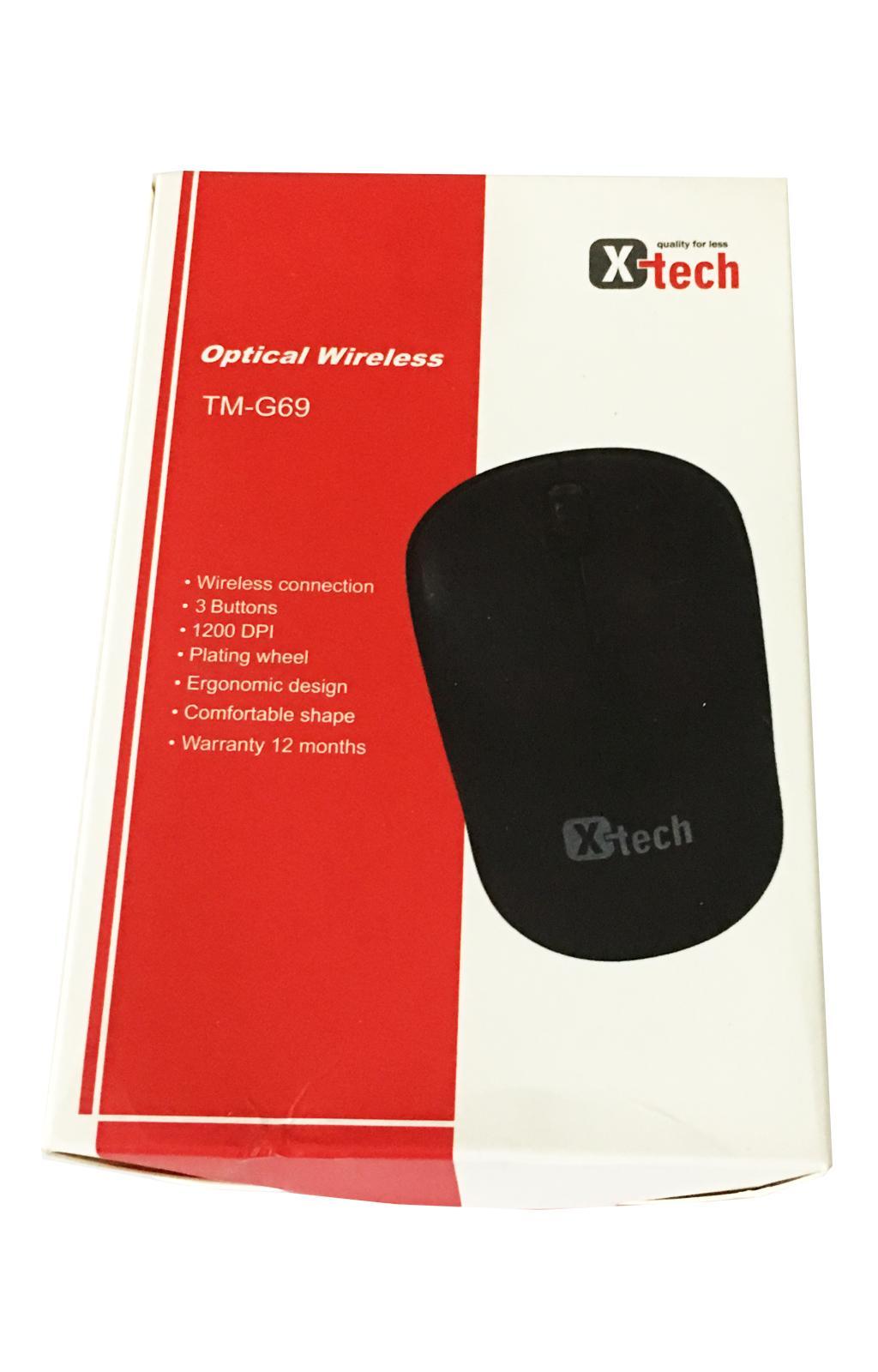 Chuột quang không dây 3d tm-g69 xtech cổng usb