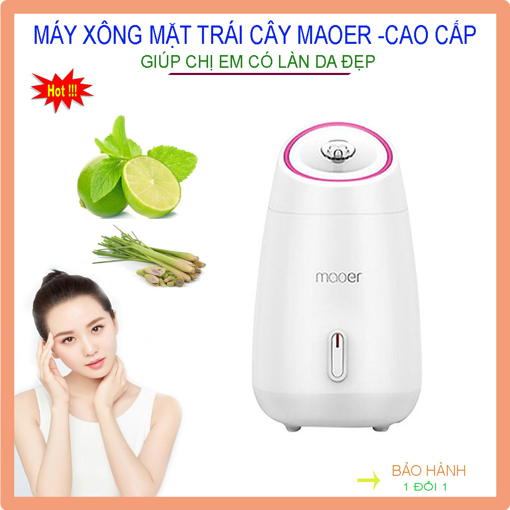 Máy Xông Mặt,Máy Xông Hơi Mặt ,Máy Xông Hơi Mặt Cầm Tay, Làm sạch da bằng hơi nước nóng; Điều tiết bã nhờn, giảm mụn. TRỢ GIÁ KHỦNG-TRONG HÔM NAY-MUA NGAY. TẶNG 01 LỌ TINH DẦU!!!