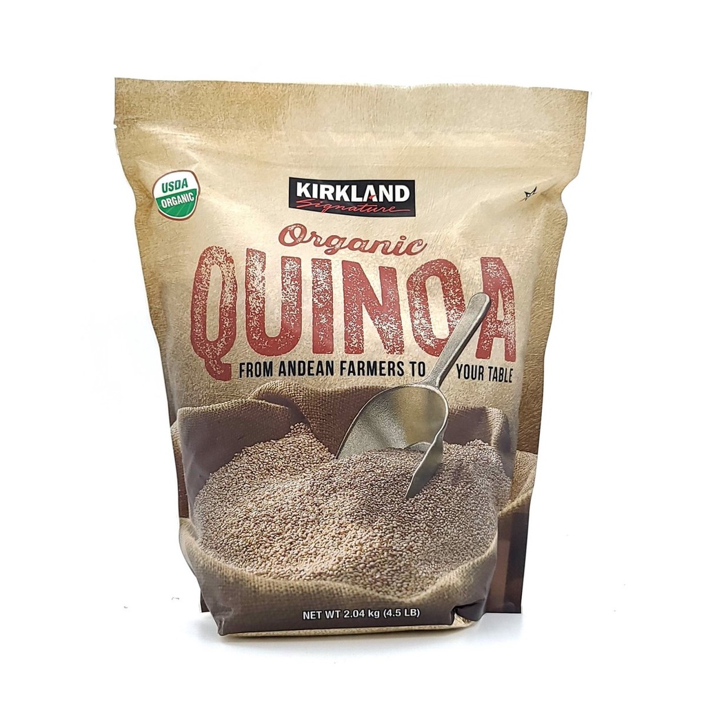 Hạt diêm mạch Kirkland Signature Organic Quinoa 2.04kg_USA