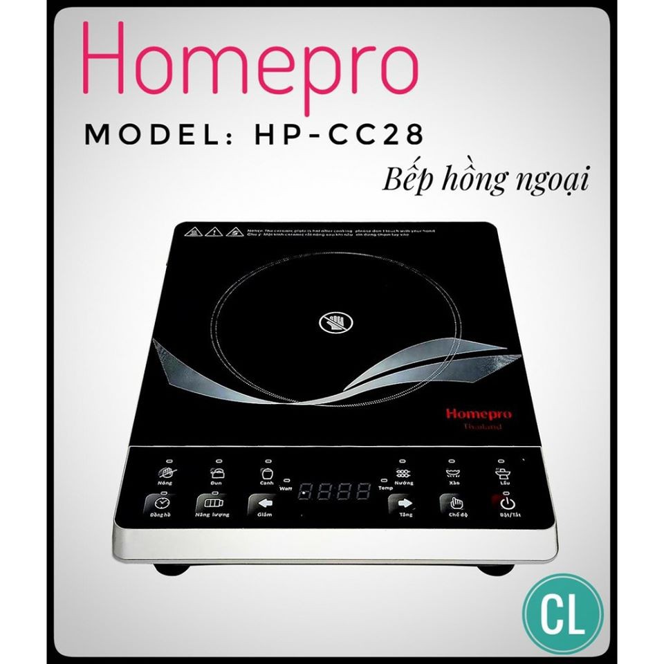Bếp hồng ngoại Homepro HP-CC28 - Hàng chính hãng